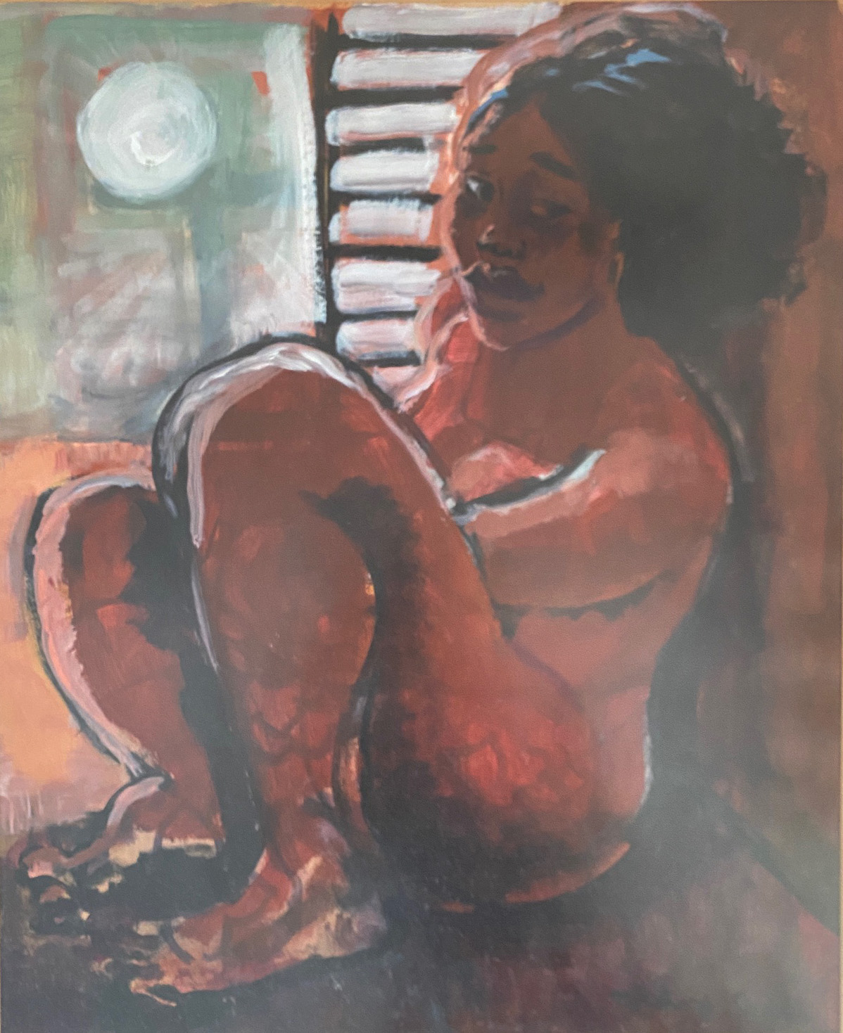 Soane MICHON(1980) ( Acrylique sur papier )