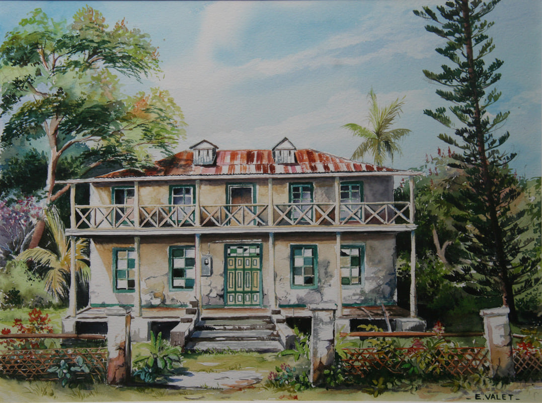 Maison Albaret-emission d'un timbre ( Eric VALET(vendu) )