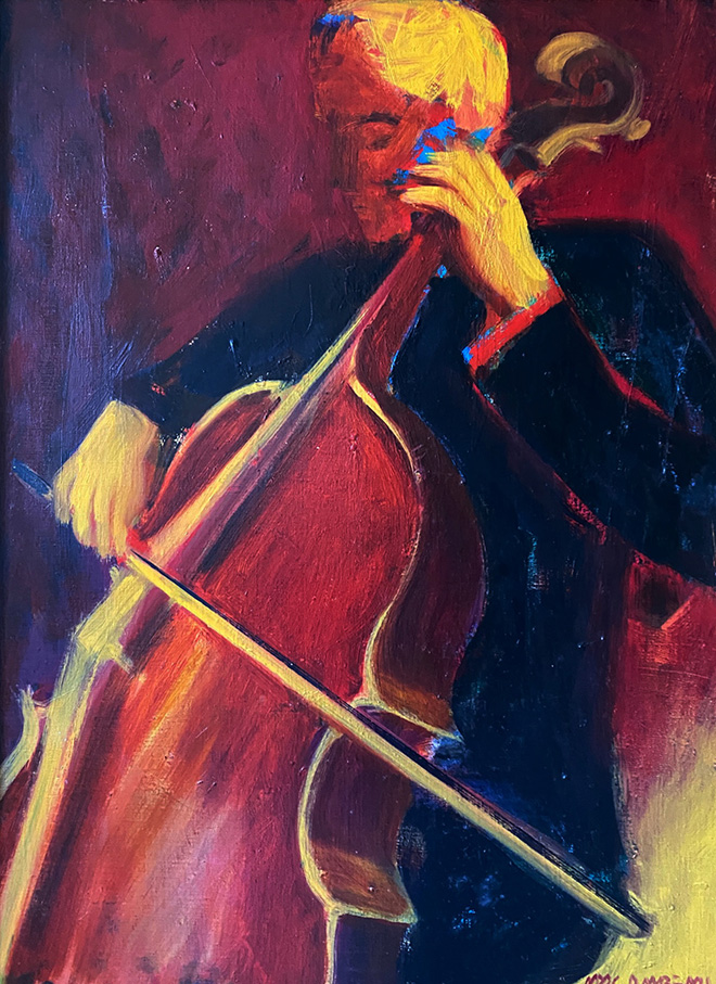 La leçon de violoncelle ( Marc RAMBEAU )