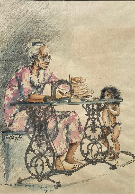 Lithographie ( Jane SCHELSHER )