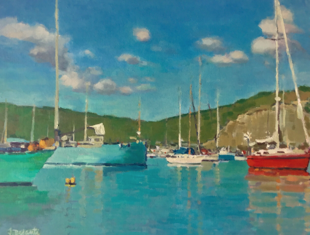 Huile sur toile ( Jerome DESANTI )