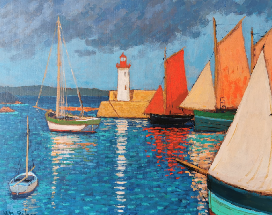 Huile sur toile ( Yann REBECQ )